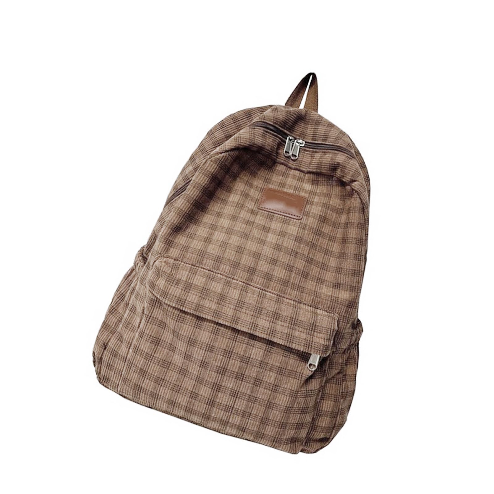 Zaino Zaini capacità Borsa da viaggio Borsa da scuola per studenti Zaino in velluto a coste College in velluto a coste