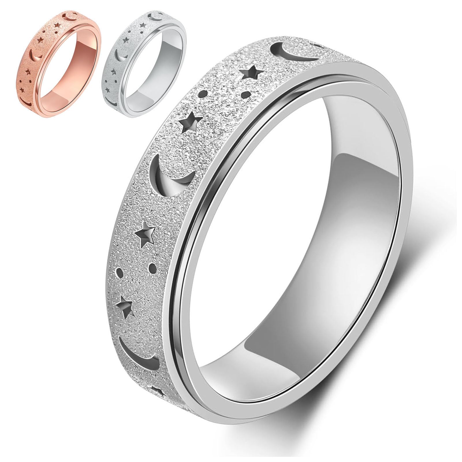 Amazon.co.jp: Eitsevn フィジェットリング ストレス解消 リング