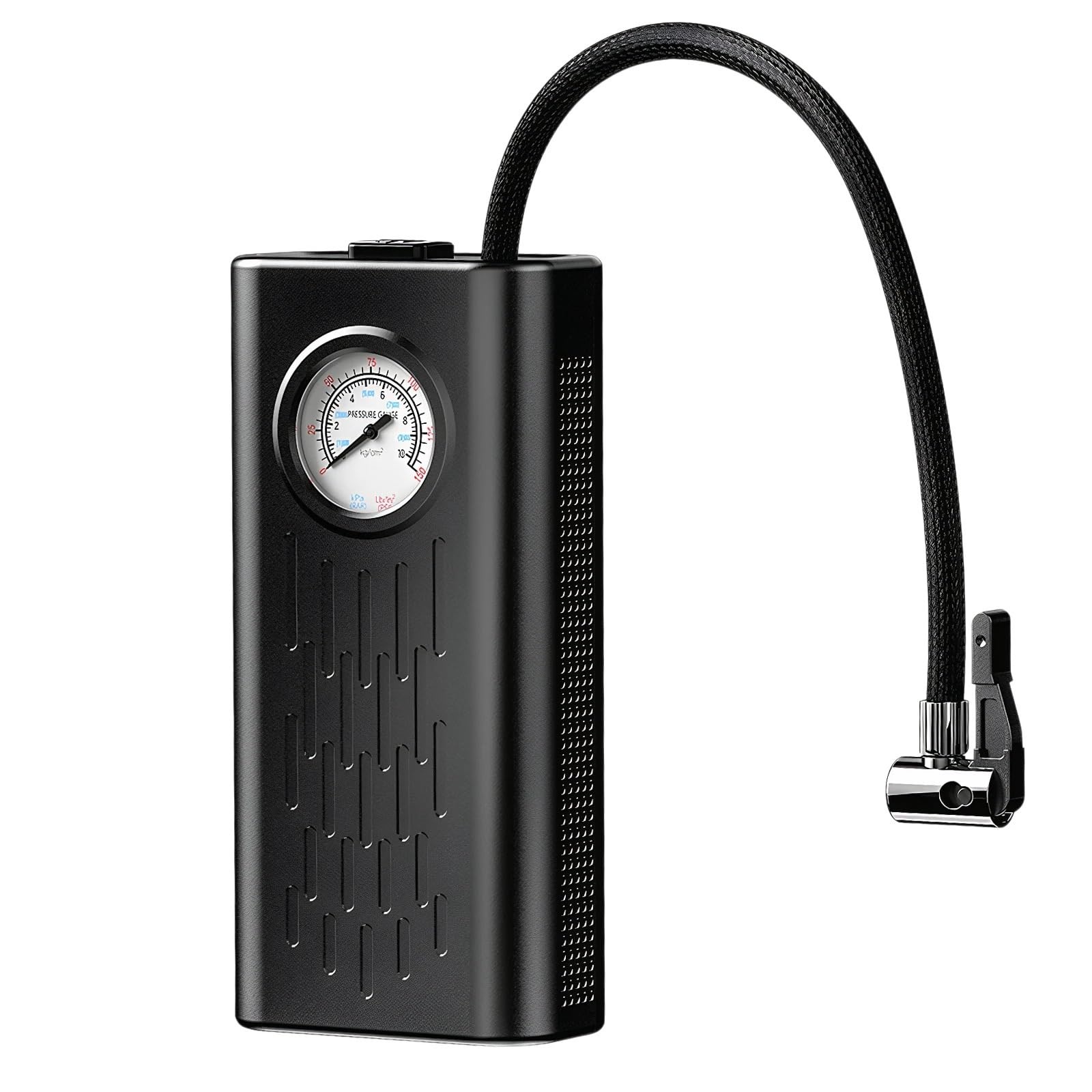 Tyre Inflator Inflator Portable Air Compressor with Pointer Pressure Gauge Cordless Tire Inflator Tire Pump for Car Tires Air Compressor