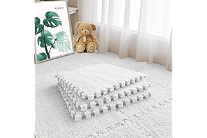 Exquisite 11.8 ft. Interlocking Carpet Play Mat: A Cozy Oasis for Your Little Ones