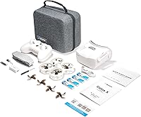 Vista 1 de BETAFPV Cetus X FPV - Kit con Betaflight FC LiteRadio 3 Transmisor C04 Cam Gafas VR03 con función de grabación DVR, kit avanzado RTF compatible