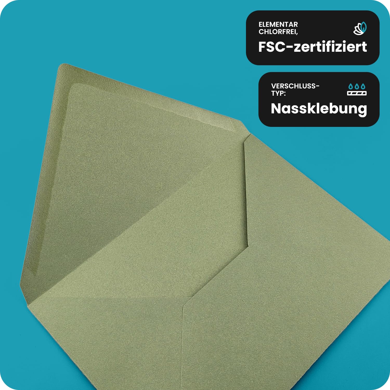 Netuno 100 sobres de color azul C5 162 x 229 mm 120 g Materica solapa en pico engomada sin ventana elegantes para invitaciones bodas tarjetas de felicitación folleto documentos A5 Navidad vales menú
