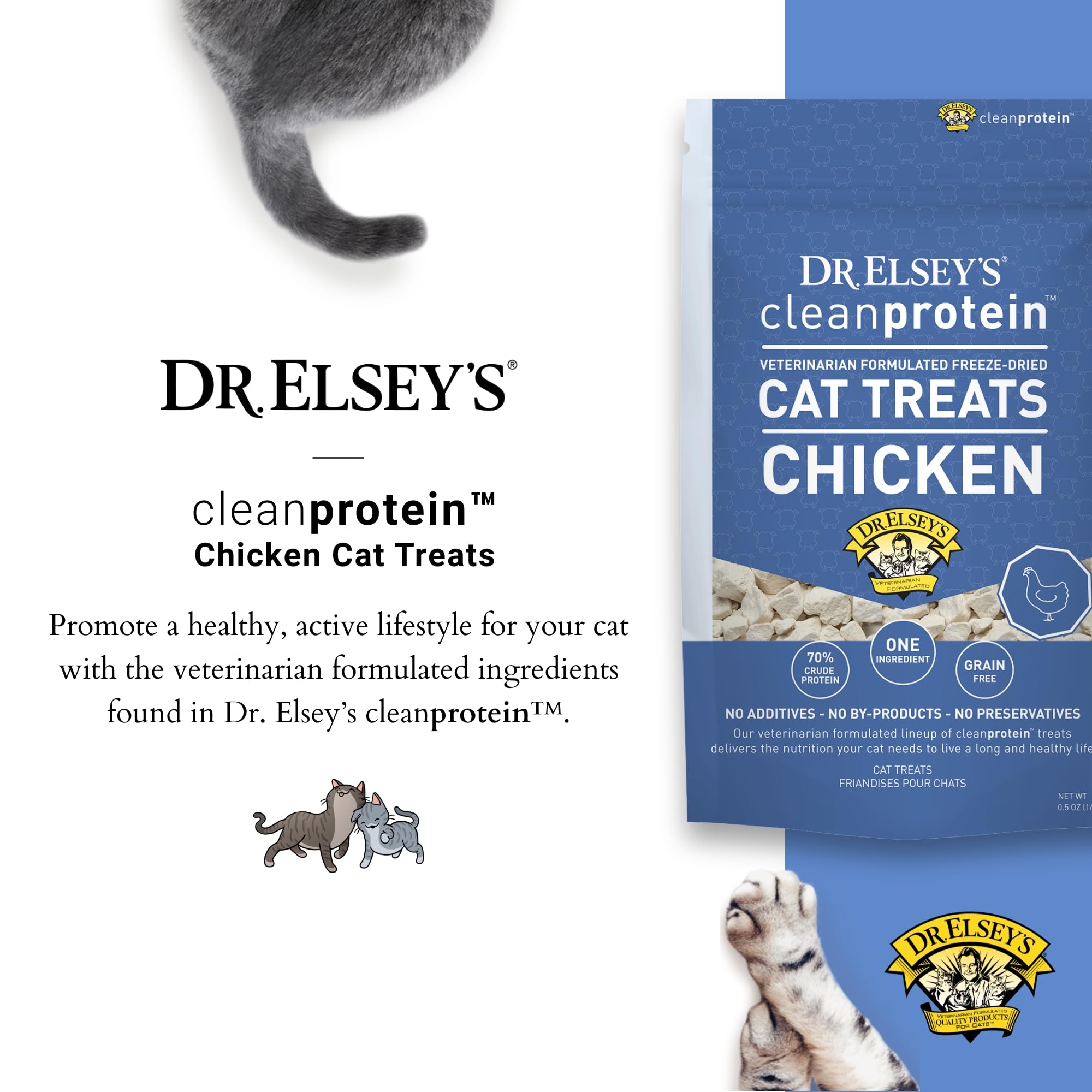 Dr. Elsey's® Freeze-Dried Chicken Cat Treats 0.5 oz.