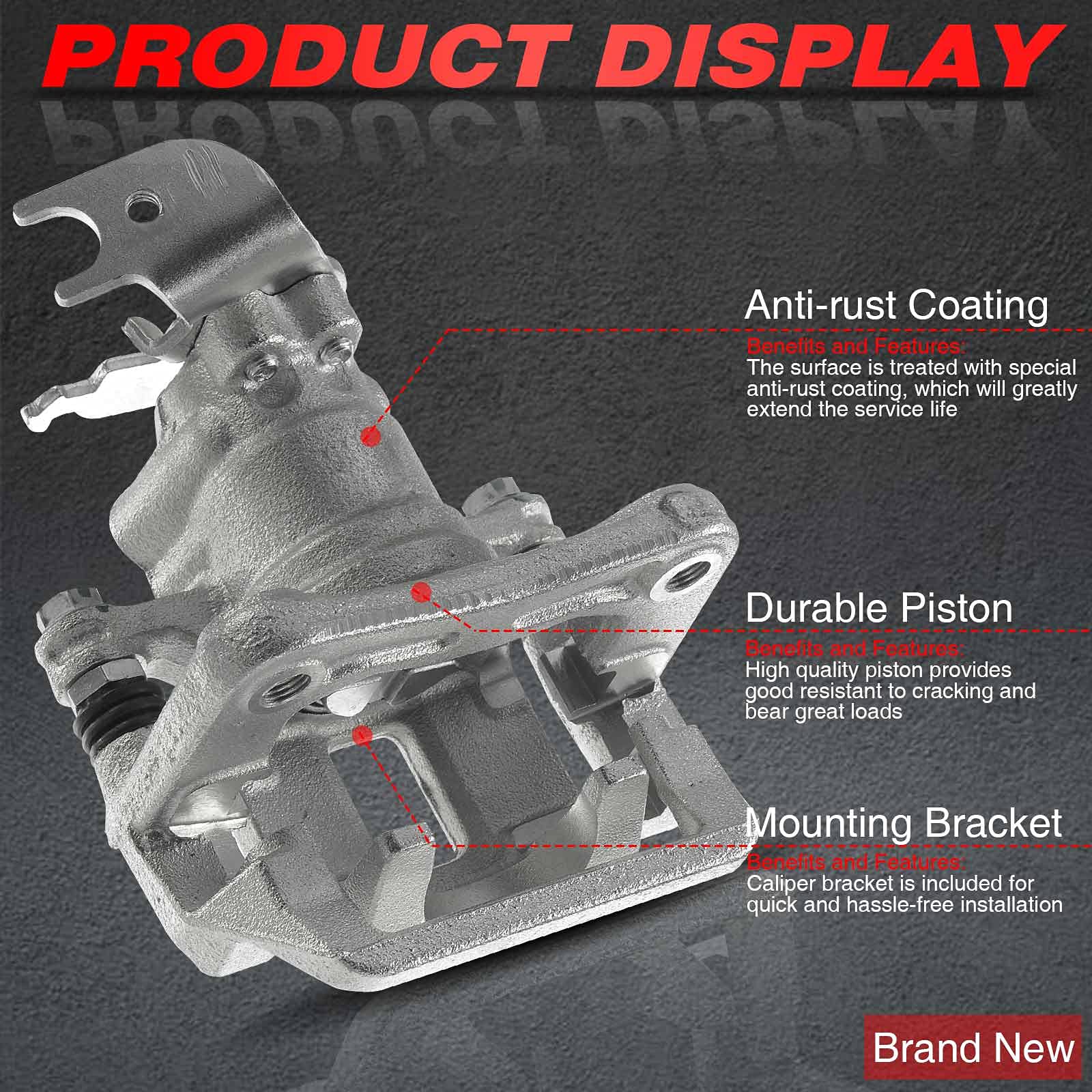 Rear Brake Caliper Bushing For Honda TL TSX Accord Odyssey Ridgeline 2005-2016