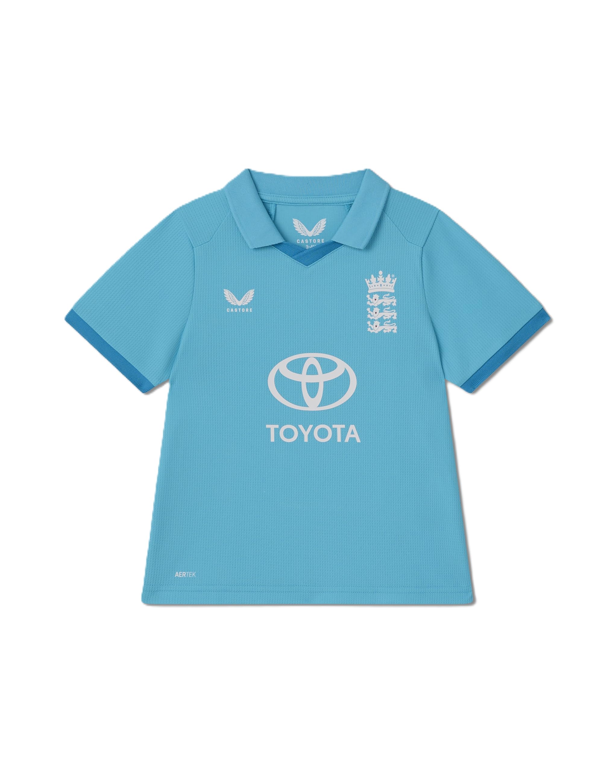 England Cricket Infant 26/27 Odi Replica Short Sleeve Shirt