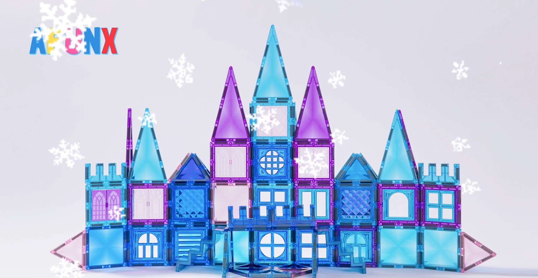 Amazon.com: AFUNX Magnetic Tiles, 116PCS Magnet Building Blocks