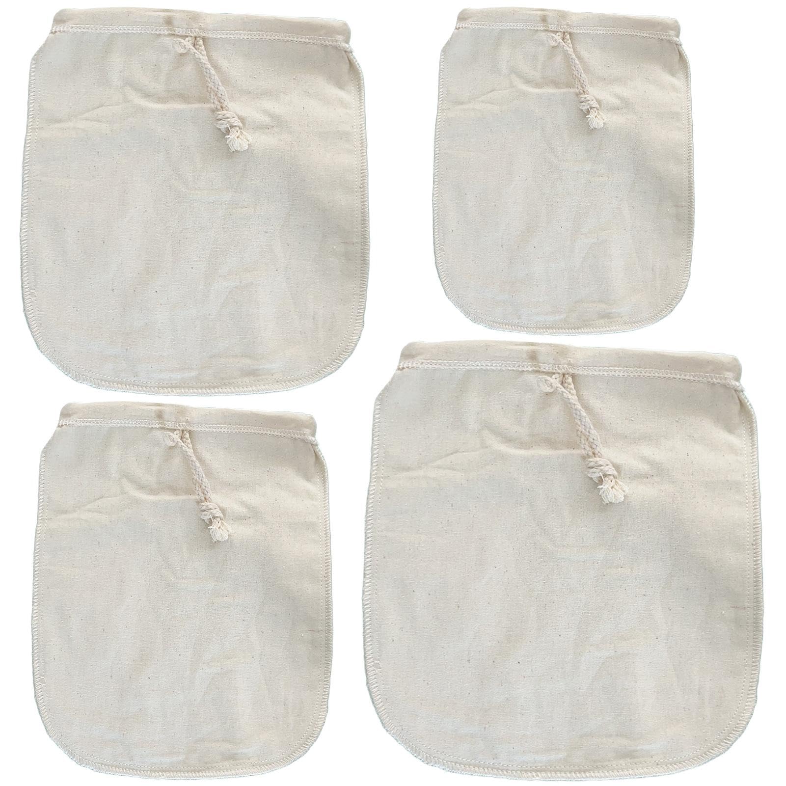 Filtre à café à froid et passoire en tissu de coton pour réussir vos laits végétaux maison
