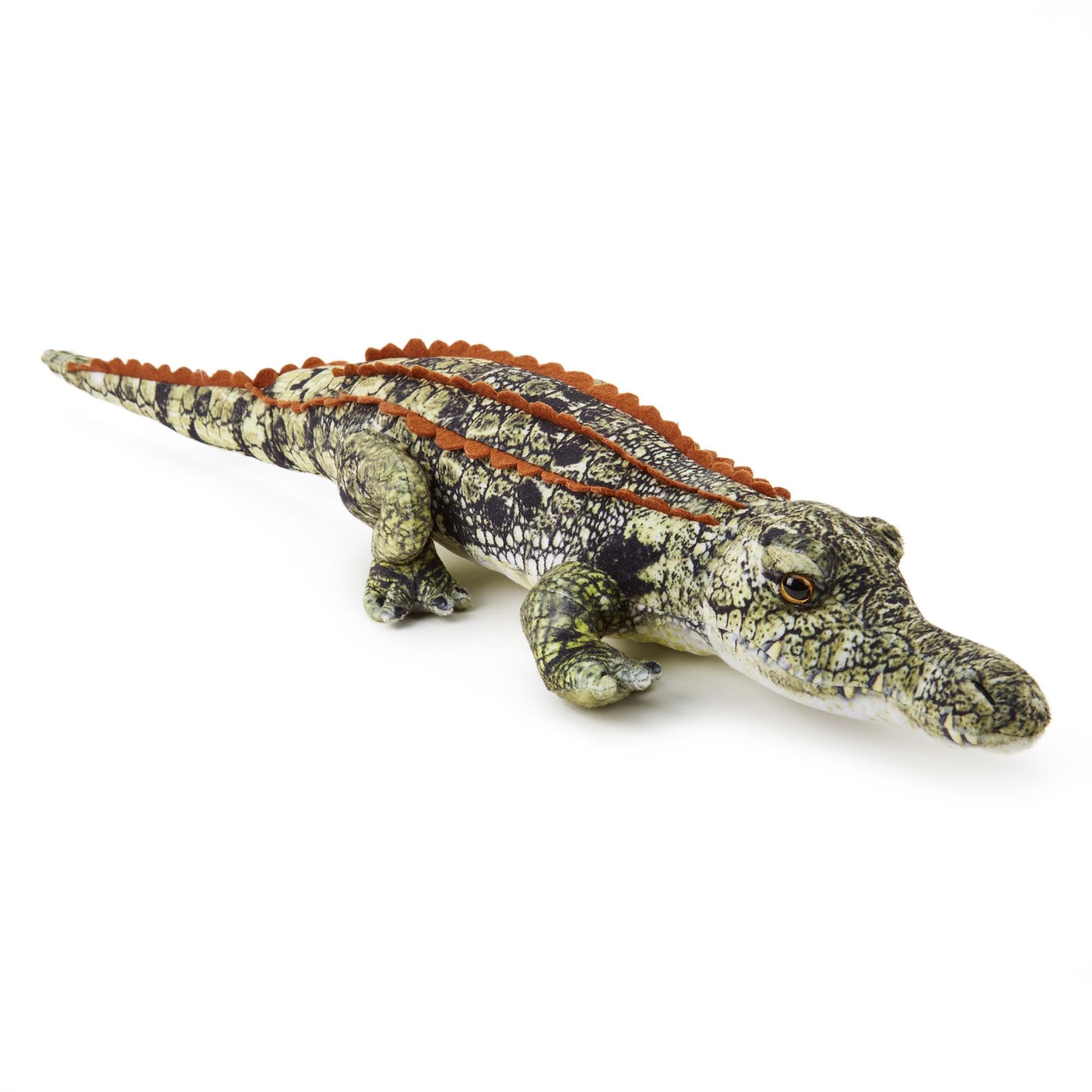 Zappi Co Crocodile 50cm Plush Toy Large Realistic Soft Cuddly Animal, Durable & Lifelike, Ideal for Play & Education