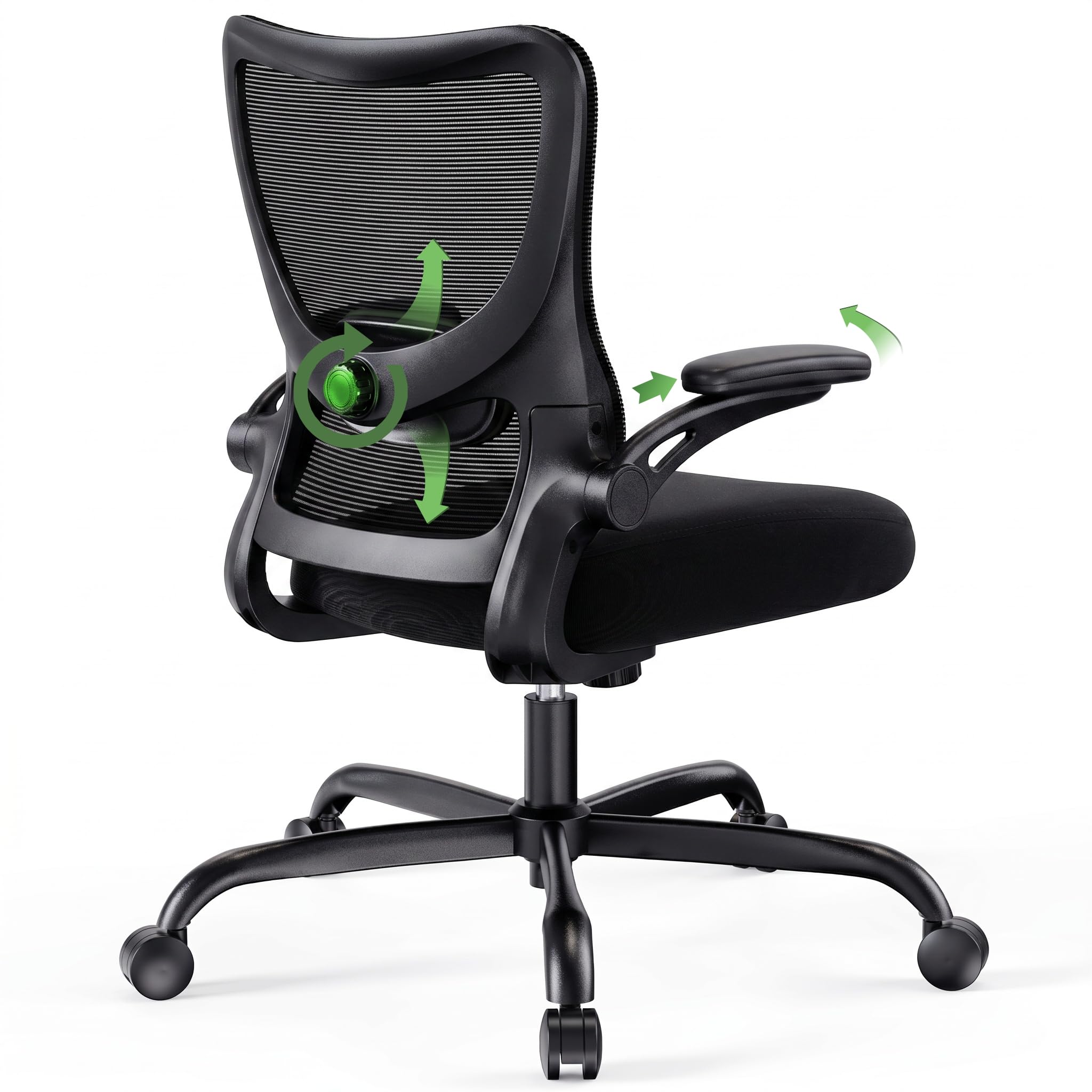 Marsail Bürostuhl ergonomisch — Schreibtischstuhl mit 3D Armlehnen