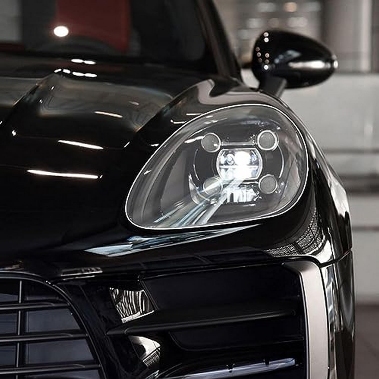 Film en vinyle transparent pour phare de Porsche Macan 2018 haute clarté