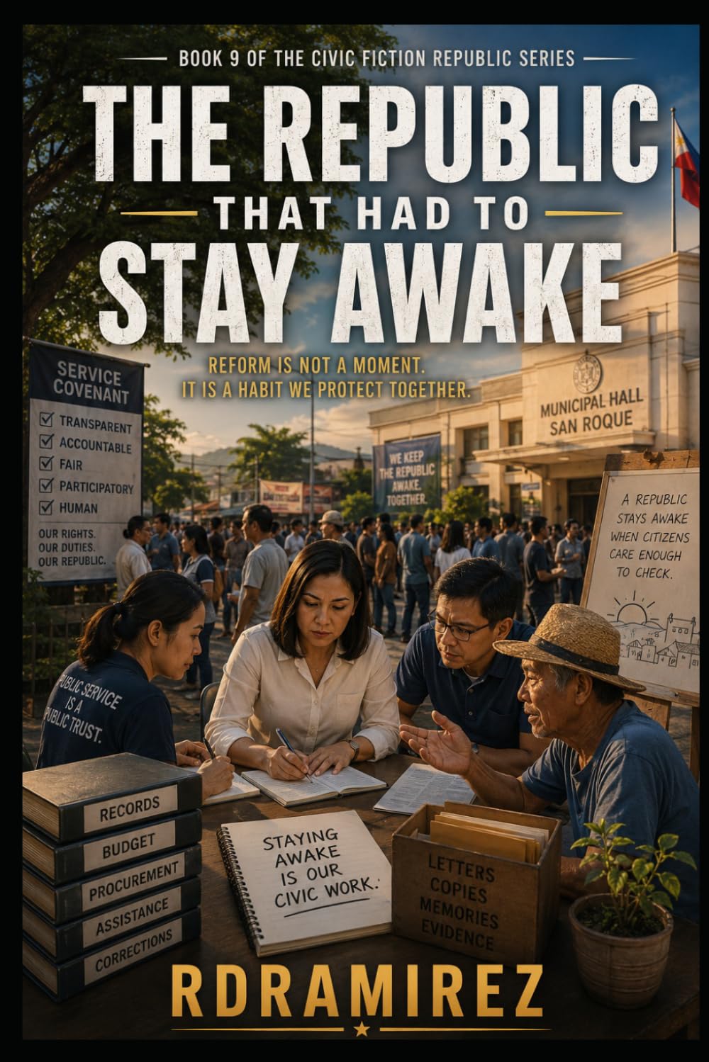 THE REPUBLIC THAT HAD TO STAY AWAKE: Reform is not a moment. It is a habit we protect together.eave.: Book 9 of the Civic Fiction Republic Series (The ... Philippine AI Governance Book Series)