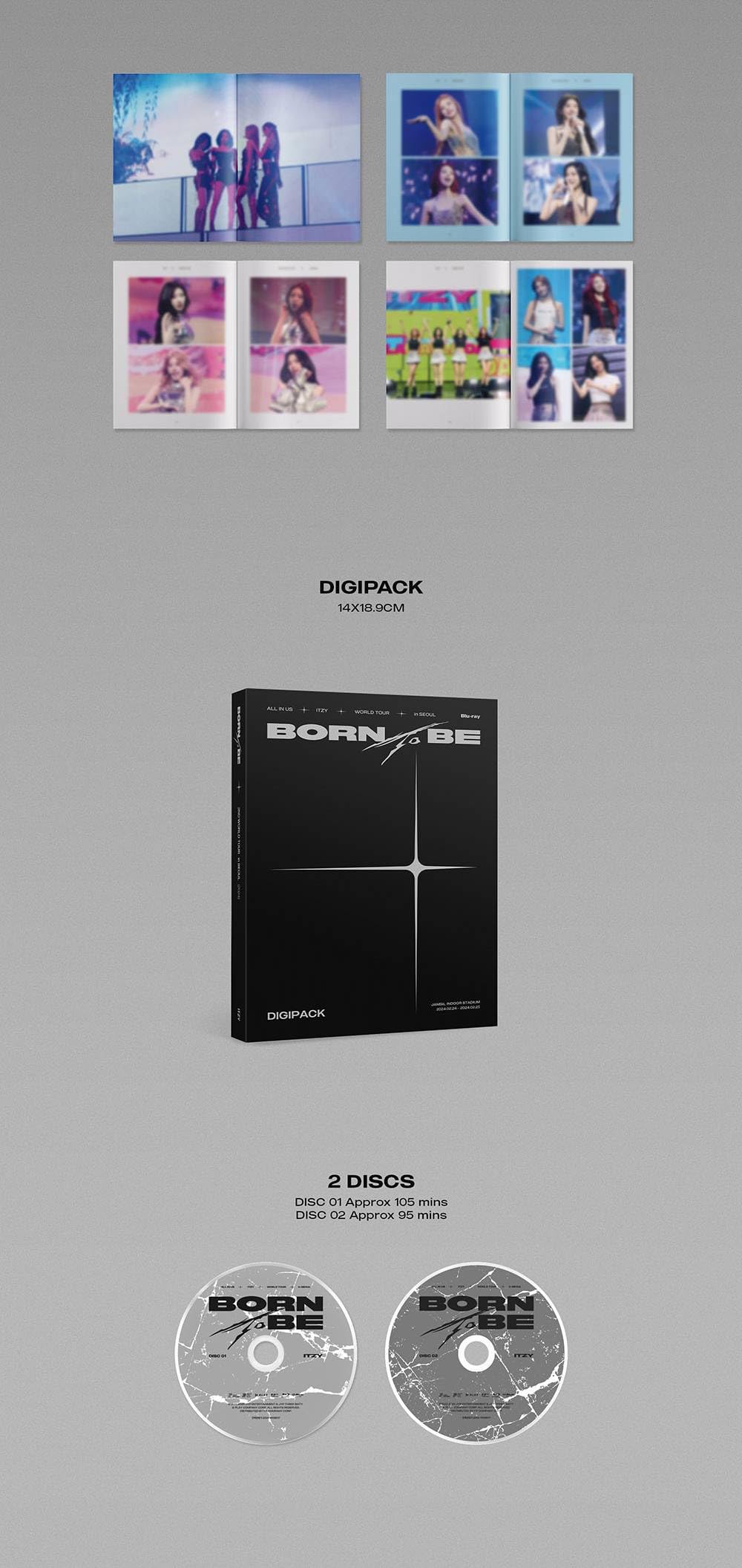 Amazon.co.jp: ITZY (イッチ) - ITZY 2ND WORLD TOUR [ BORN TO BE