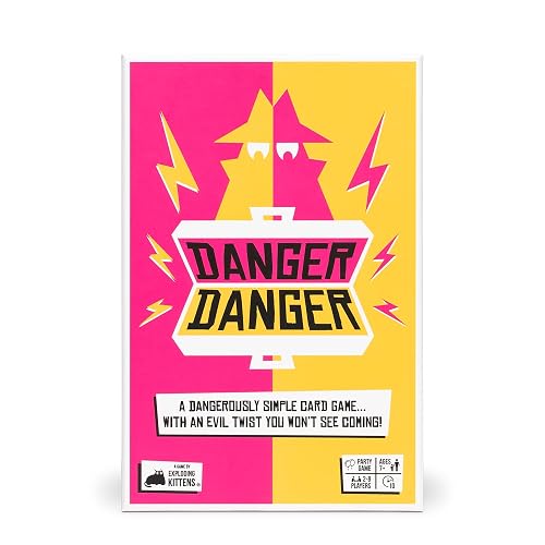 Exploding Kittens - Danger Danger: A 10 Minute Team Card Game - Outwit, Outplay, Outscore!