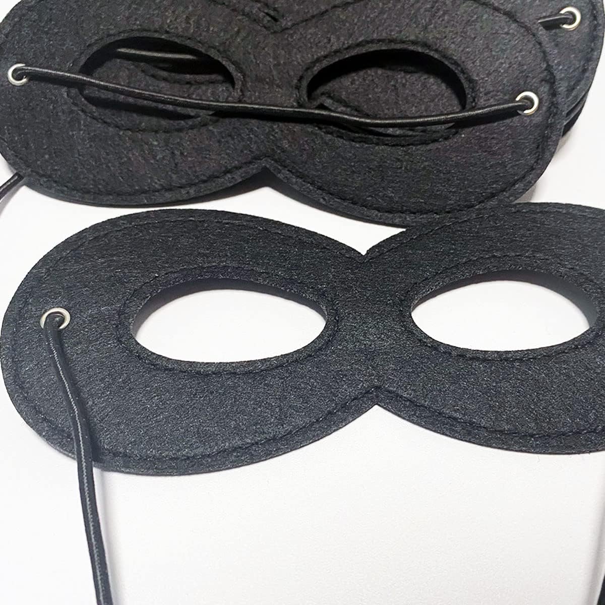 15pcs Halloween Masks Felt Eye Masks Halloween Half Mask Felt Dress Up Masks Costume Mask for Halloween Party Costume - Image 3