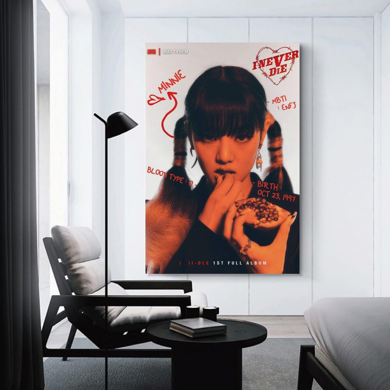 Amazon.com: Generic K-pop Artist Poster Gidle Minnie I Never Die