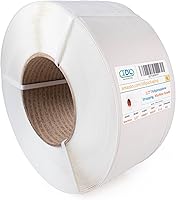 Vista 10 de IDL Packaging Bobina de correa de polipropileno (PP) de 1/2" x 200' (12,7 mm x 61 m) (300 libras de resistencia a la rotura) en caja auto