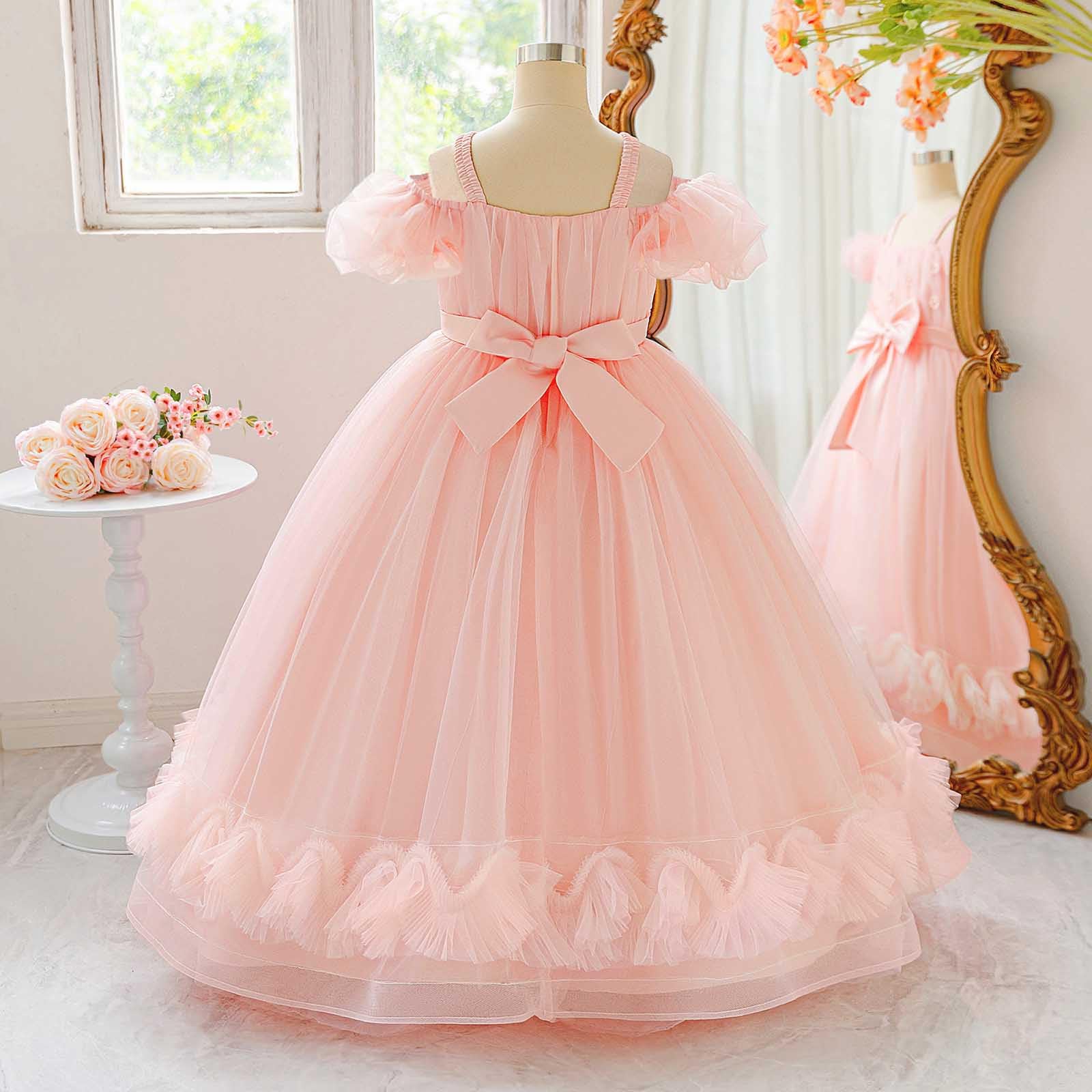 Tutu Ballet Niña Tutu Niña Falda Todas Las Estaciones Vestido De Manga Corta para Concursos Y Galas, Tutú Elegante con Diseño Formal para Eventos Especiales De Niñas