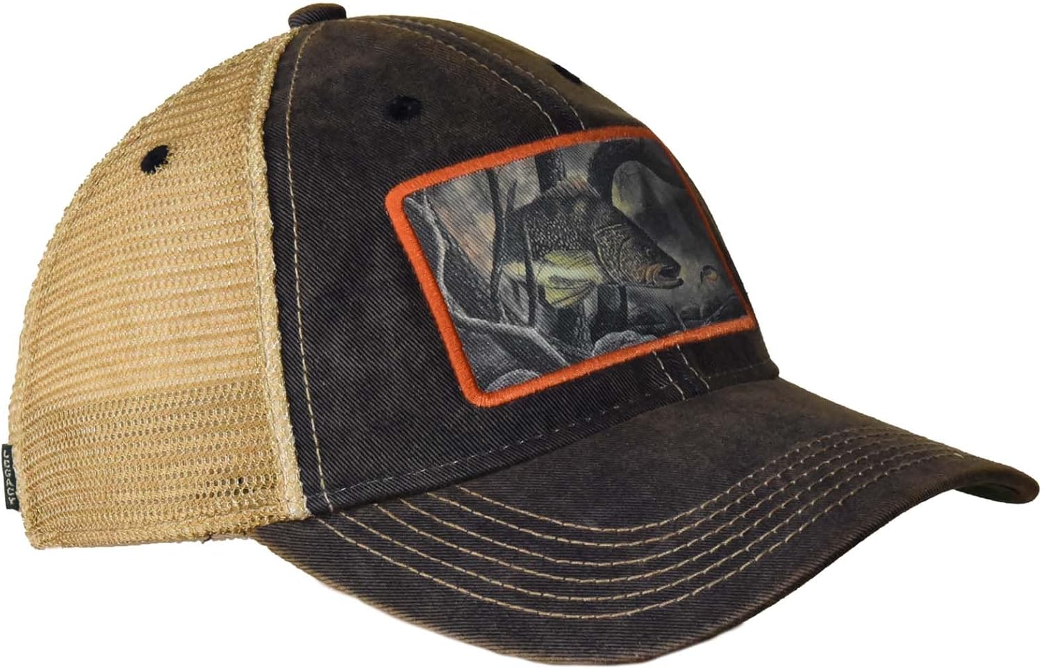 Walleye Trucker Hat - Legacy Old Favorite Trucker - Image 5