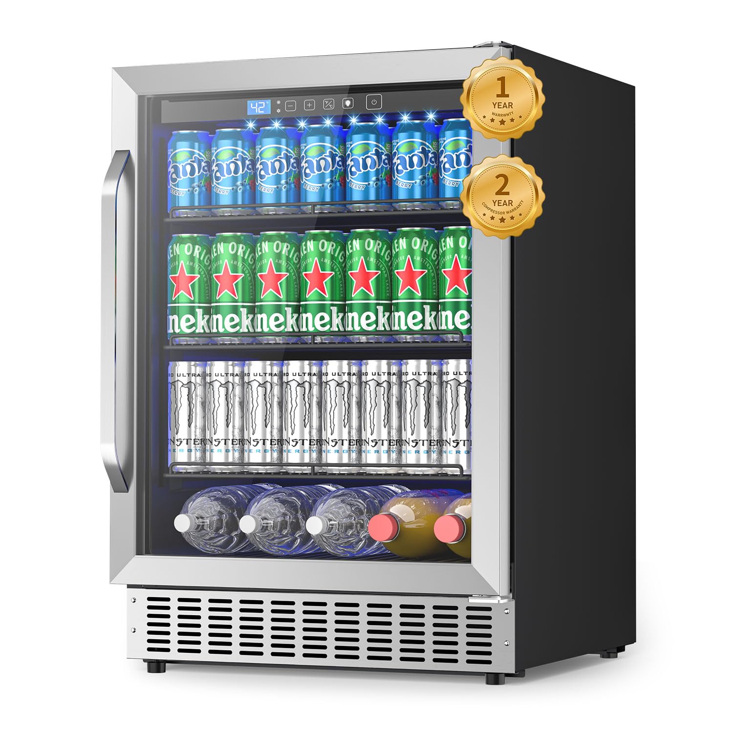 EORICE BRE-SA148 4.9 cu ft Beverage Cooler Black