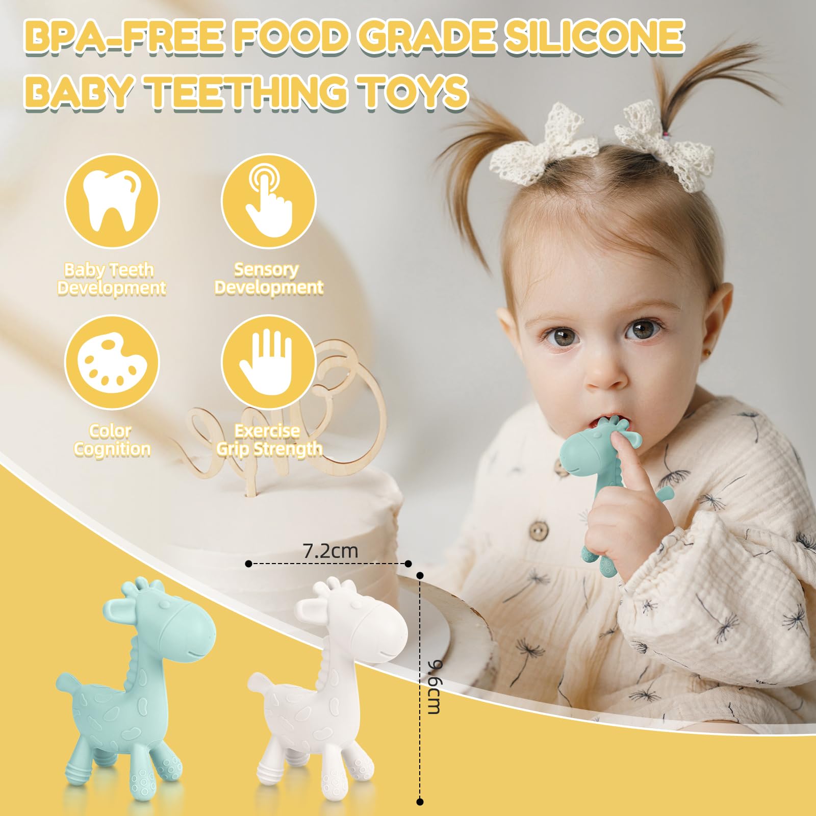 TYRY.HU Silicone Teething Toys for Baby - Image 3