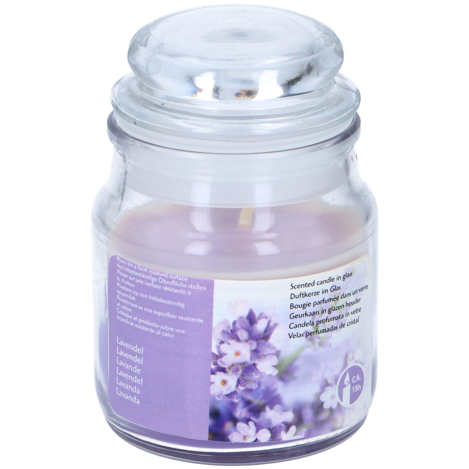 48 velas aromáticas en tarro con tapa, 12 aromas diferentes