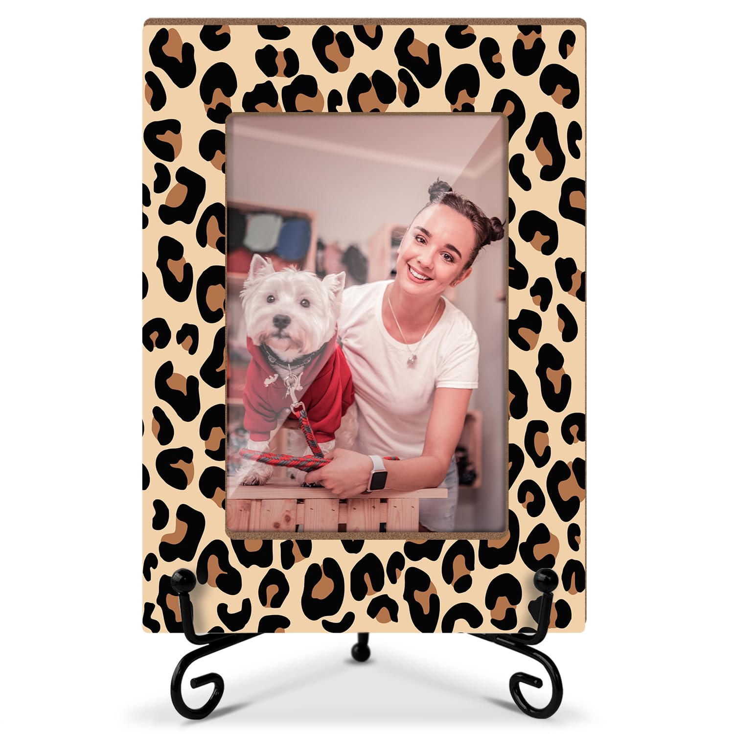 Amazon.com - Leopard Print Picture Frame, Wooden Photo Frame