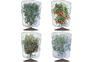 Evoio Fruit Tree Covers, 3.5 x 2.3 Ft Protective Netting for Blueberry...