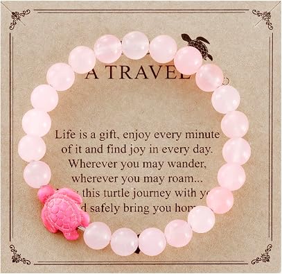 HUTIMY Sea Turtle Gifts Bracelet for Women Men Unique Animal Jewelry Sea Turtle Bracelet