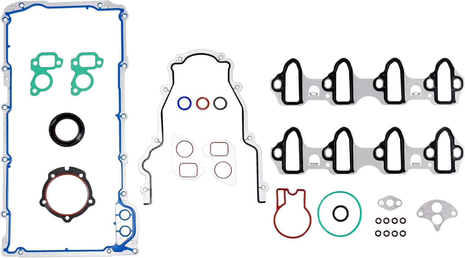 Engine Oil Pan & Timing Cover Seal & Intake Manifold & Throttle Body Gasket Set