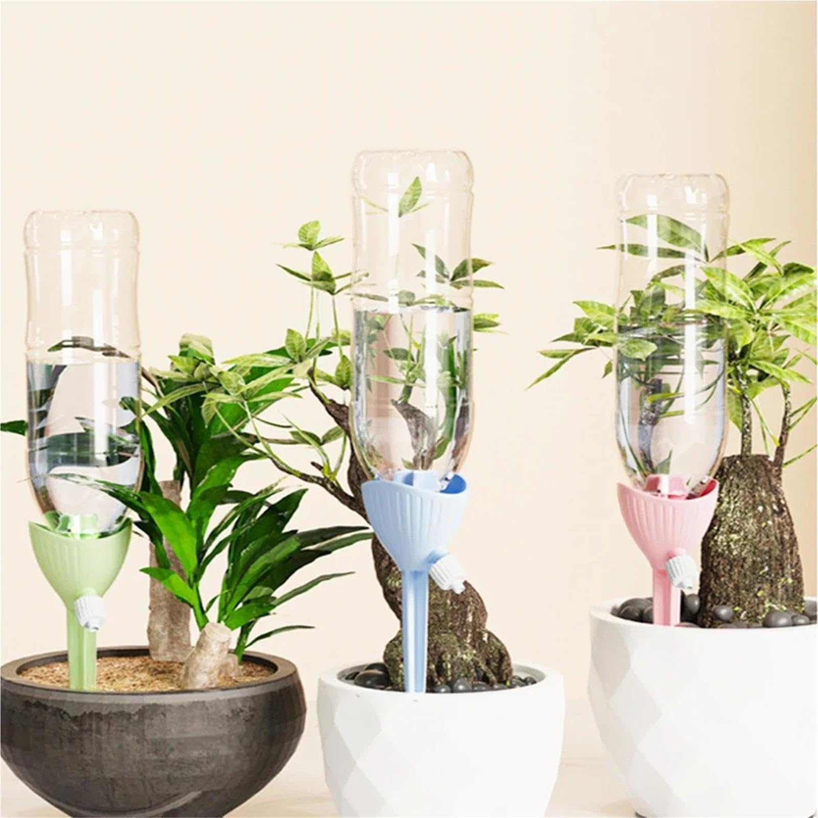 Cônes pour arrosage Système d'irrigation goutte à automatique, arrosage des plantes fleurs(10pcs Green)