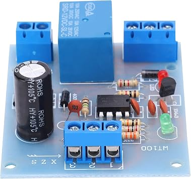 Water Level Controller Module 12V DC Automatic Liquid Control Switch PCB Board Supports Automatic Water Pumping