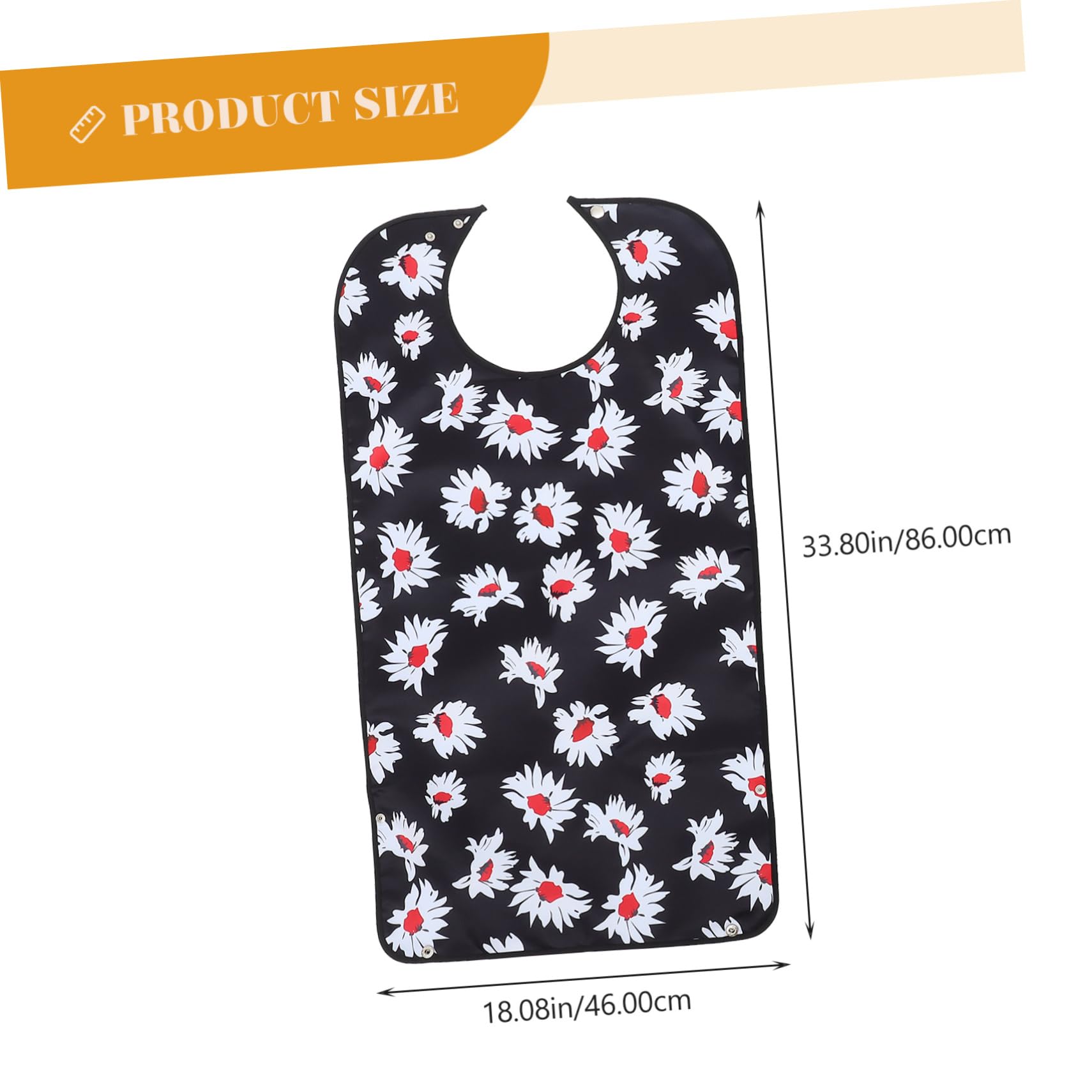 3 Stück-pack Polyester Lätzchen für Erwachsene mit Leichtem Material und Schutz für Empfindliche Kleidung für Senioren und Alltag