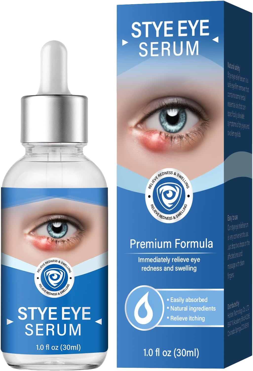 Eye Treatment, Effective Eye Serum for Chalazion and Blepharitis Treatment, Gentle