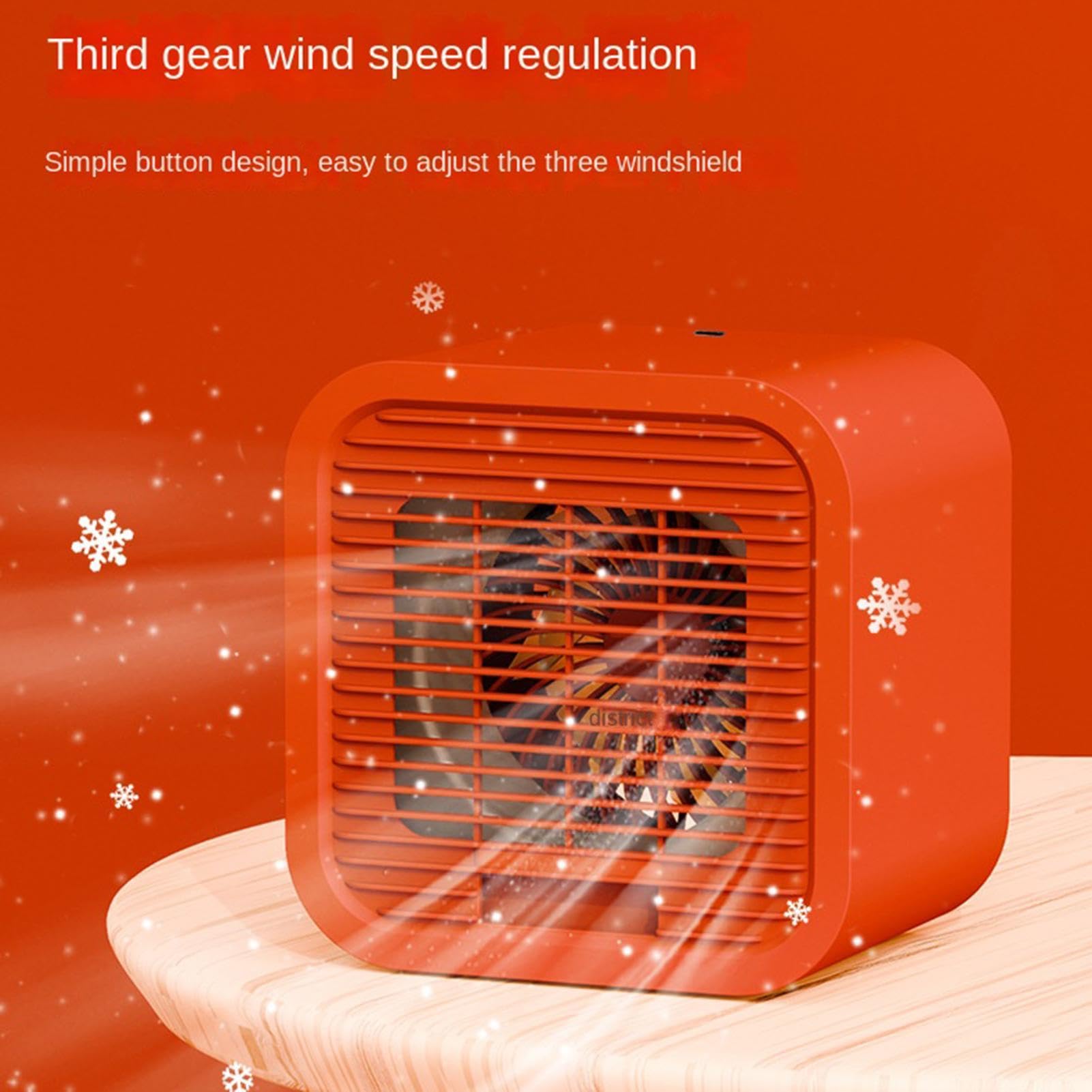 Ventilatore da scrivania Ventilatore d'Aria Portatile a 3 Velocità | Ventola Raffrescante Personale da Tavolo Per Ufficio Domestico, Dormitorio, Viaggio, Campeggio, Spiaggia, Picnic
