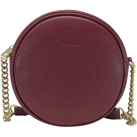 Segater® Borse a tracolla a catena da donna Borsa tonda piccola rotonda  Pochette e Clutch Borse a spalla Borsa a tracolla in twill con cinturino in  catena dorata E Nappa : Amazon.it: