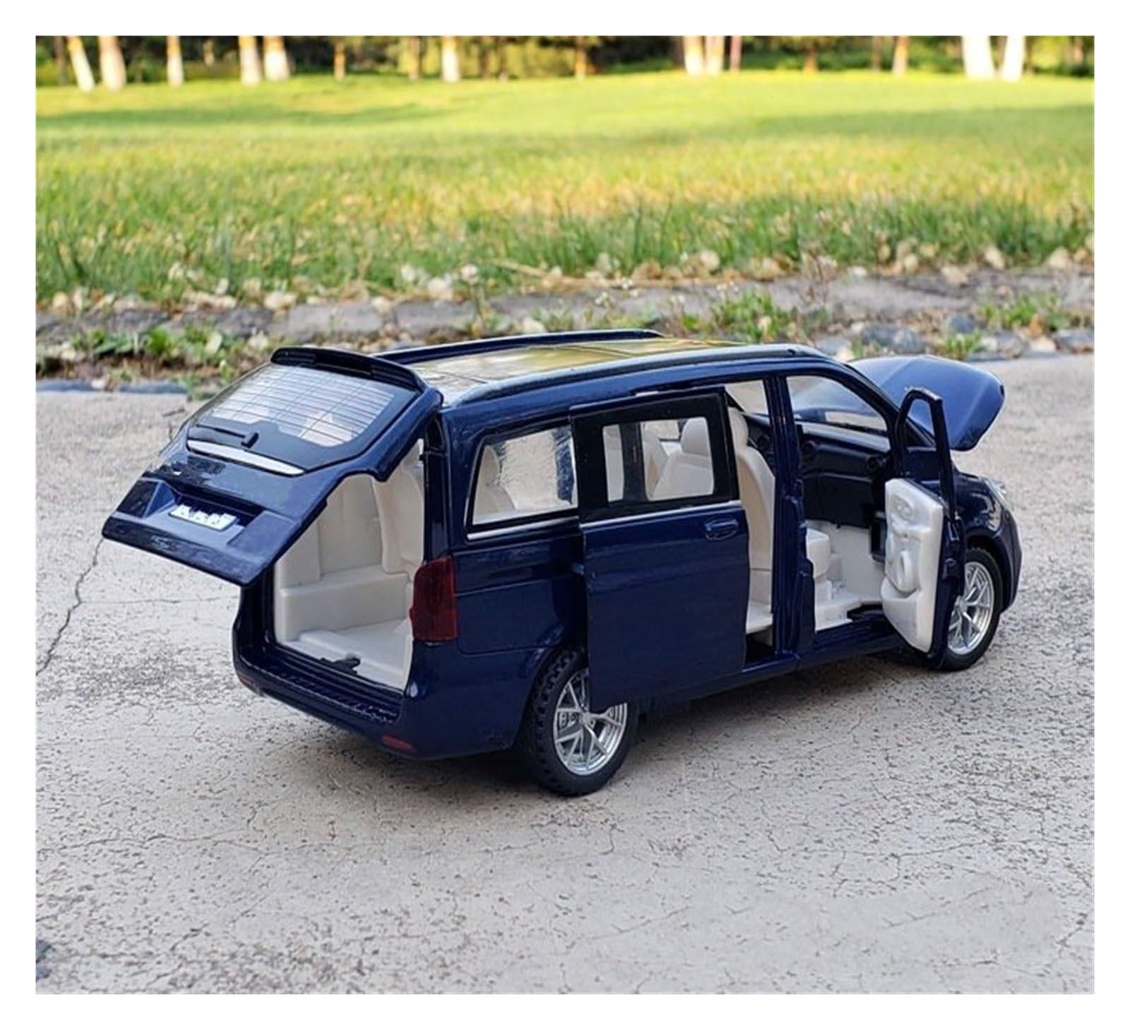 ONAIC Diecast Modello 1:32 Per Benz V260 MPV Collezione Di Modellini Di Auto In Lega Metallica Pressofusa Modellino Auto Da Collezione(D)