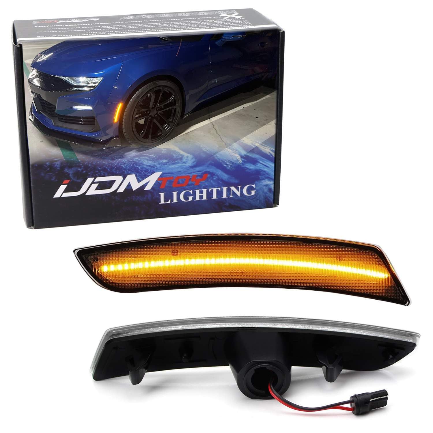 すもあ Amazon.co.jp: iJDMTOY スモークレンズ アンバーフルLED