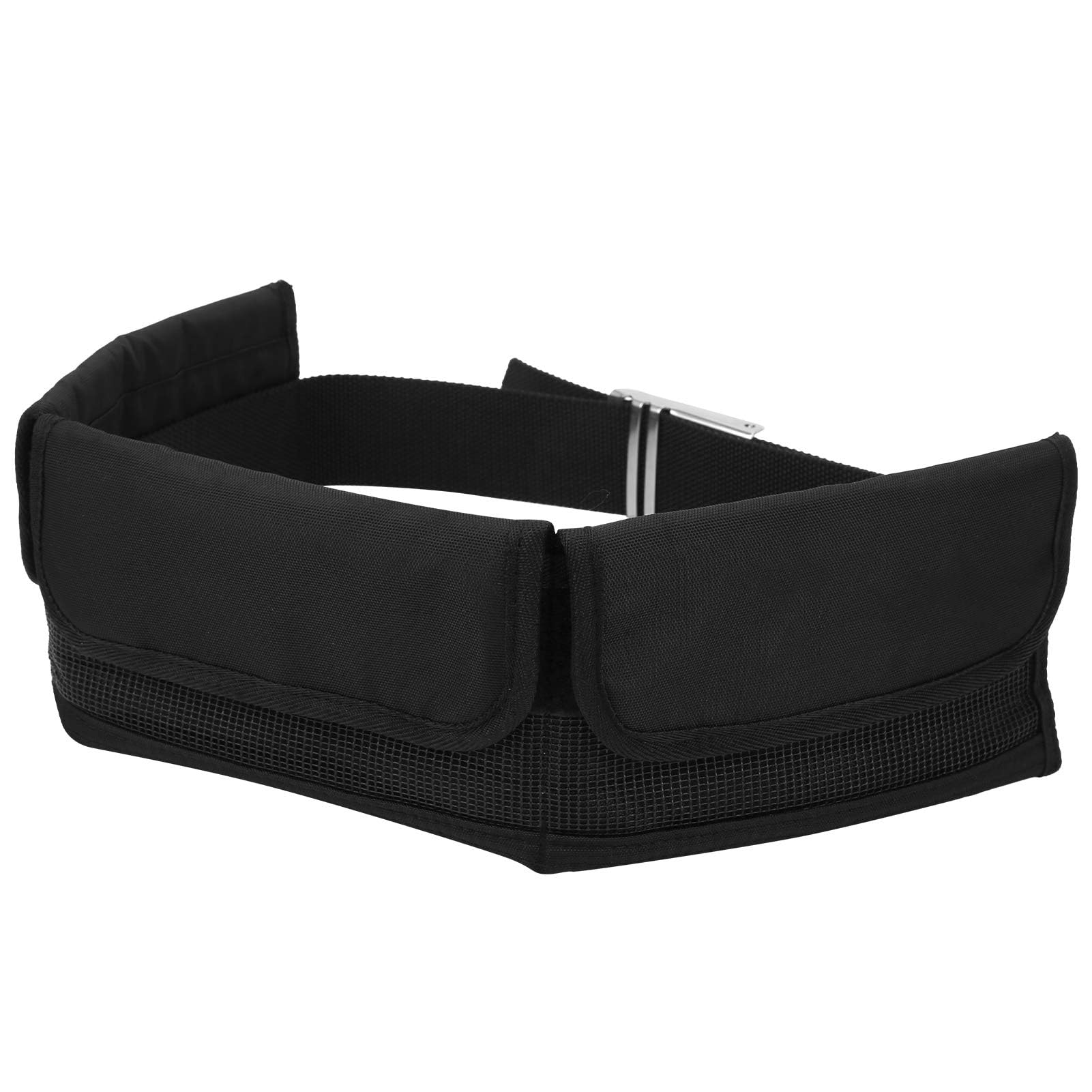Alomejor Cintura per Pesi da Immersione Cintura per Contrappesi a 3 Tasche Cintura Regolabile con Fibbia per Subacquee Nuoto Snorkeling Scuba (Pesi Non Inclusi)