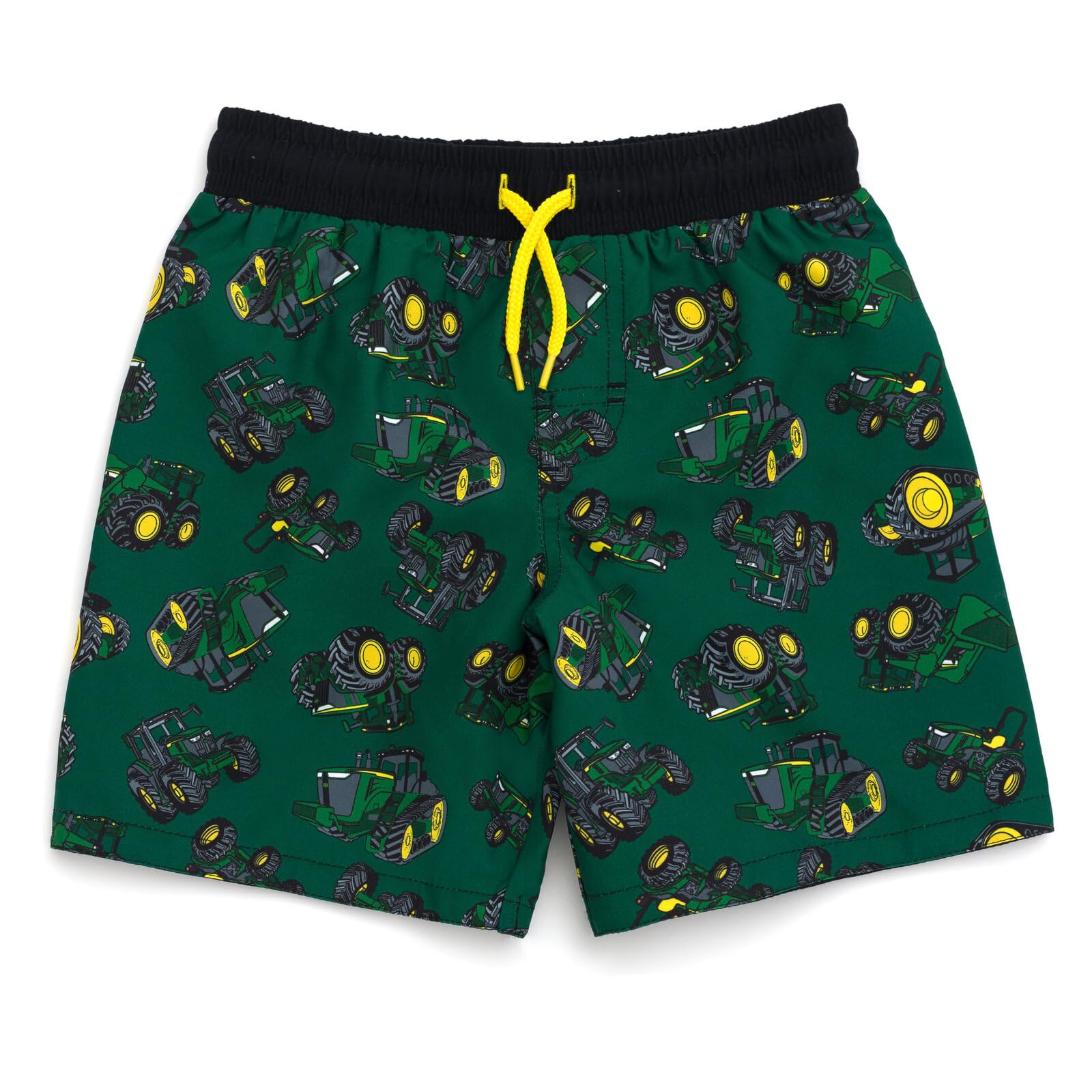 John Deere Badehose mit LSF 50+, mit Kordelzug, für Kleinkinder bis kleine Kinder, Größen 2T - 7