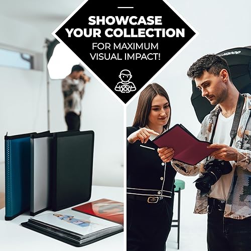 Miniatura 3 de Pequeño álbum de fotos Dunwell de 10x15cm, 10x15cm, 24 páginas con capacidad para 48 fotos, carpeta de 10x15cm para ilustraciones, libro de fotos