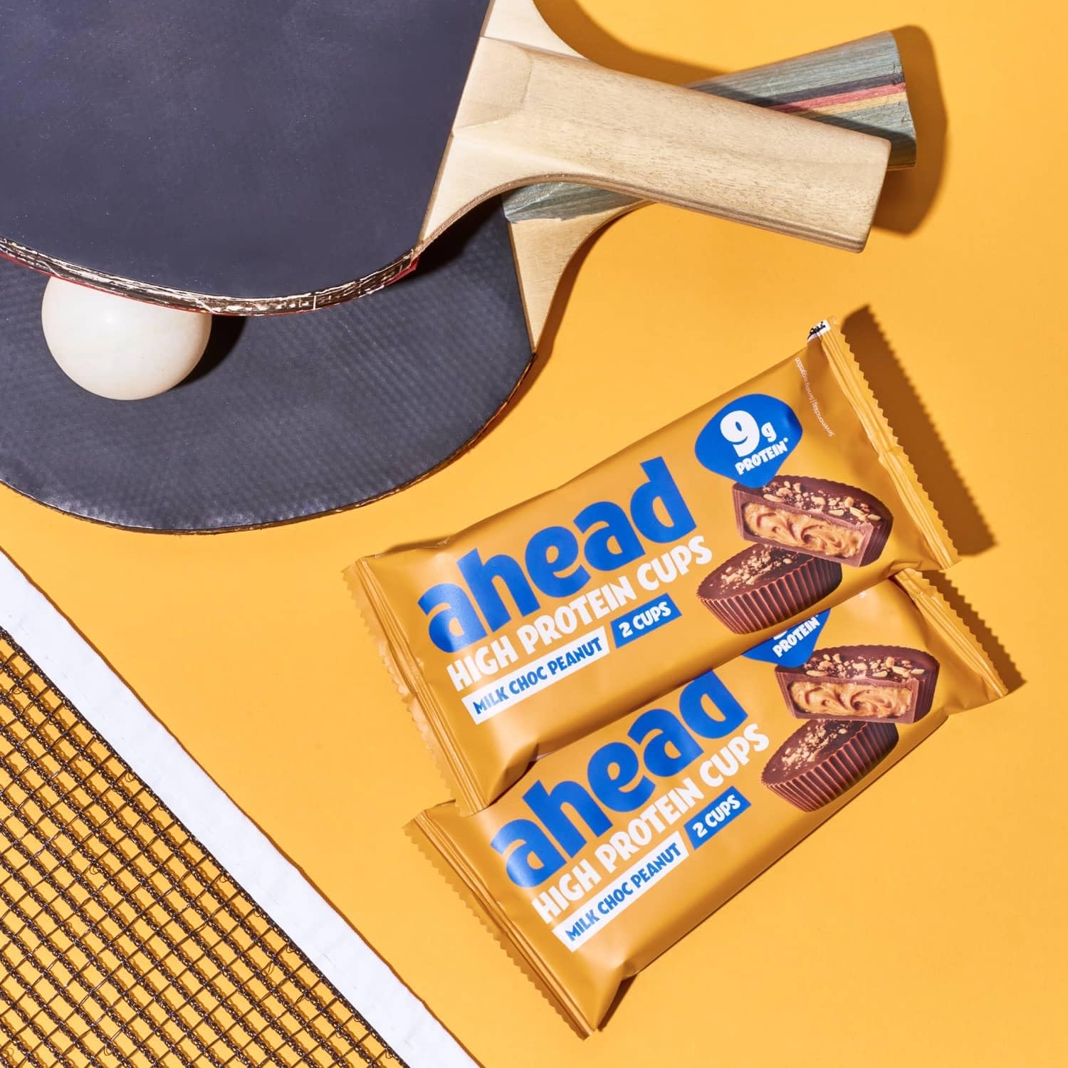 ahead High Protein Peanut Butter Cups 9g Protein 12 x 34g Milchschokolade Erdnussmus Ohne Zuckerzusatz Glutenfrei