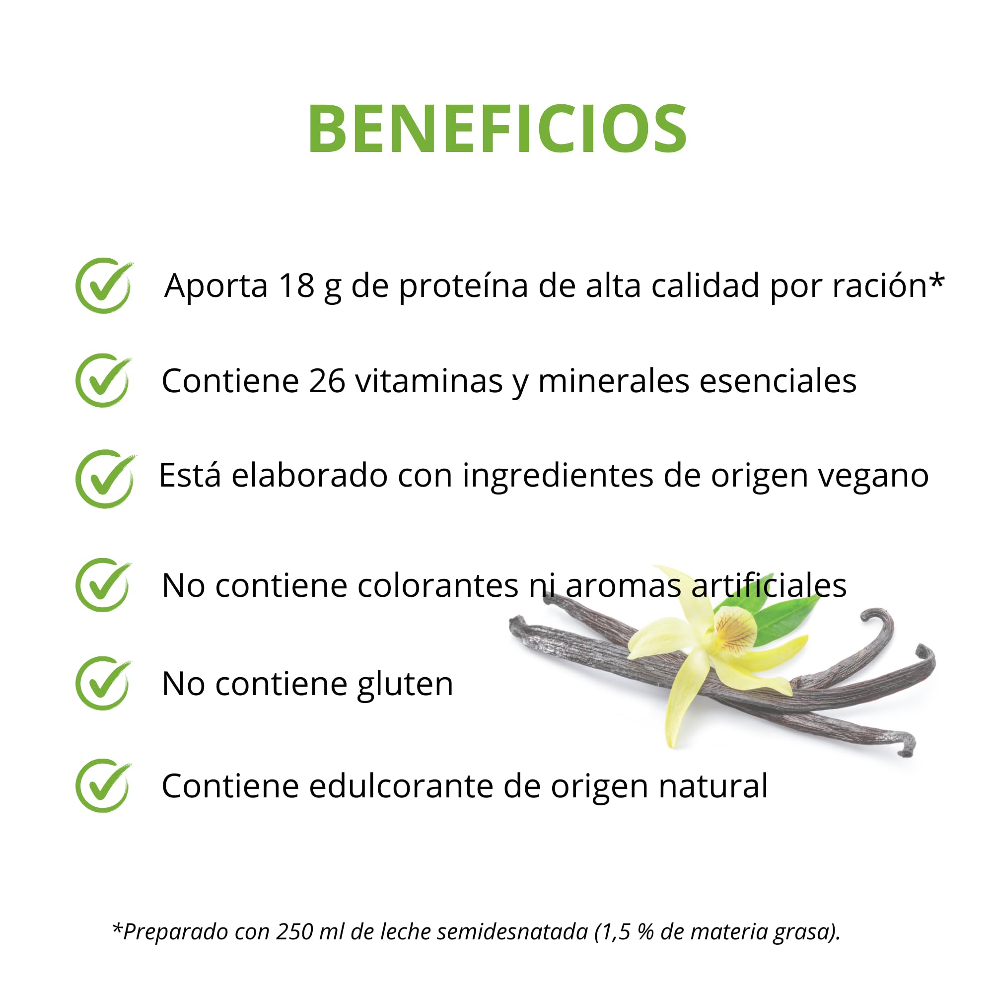 HerbalifeNutrition Formula 1 Crema de Vainilla - Batido Proteinas - Batidos Sustitutivos de Comida para Adelgazar - Alimento Equilibrado Apto para Veganos 550g (550g, Crema de Vainilla)
