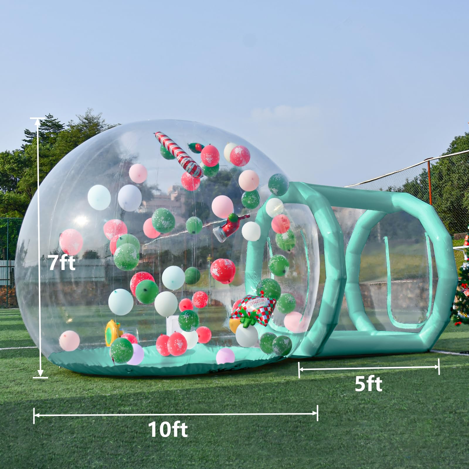 ZANNZA Casa De Burbujas Transparente Inflable Al Aire Libre, Tienda De ZANNZA Casa De Burbujas Transparente Inflable Al Aire Libre, Tienda De