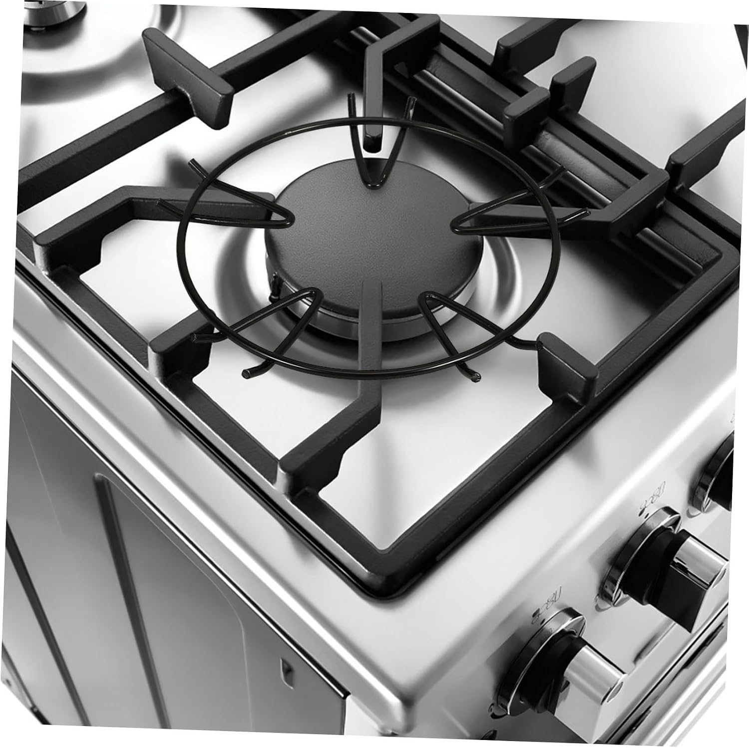 PRETYZOOM Small Pot Stove Wok Ring Non Slip Wok Ring for Gas Stove Pot Holder Sturdy and Stable