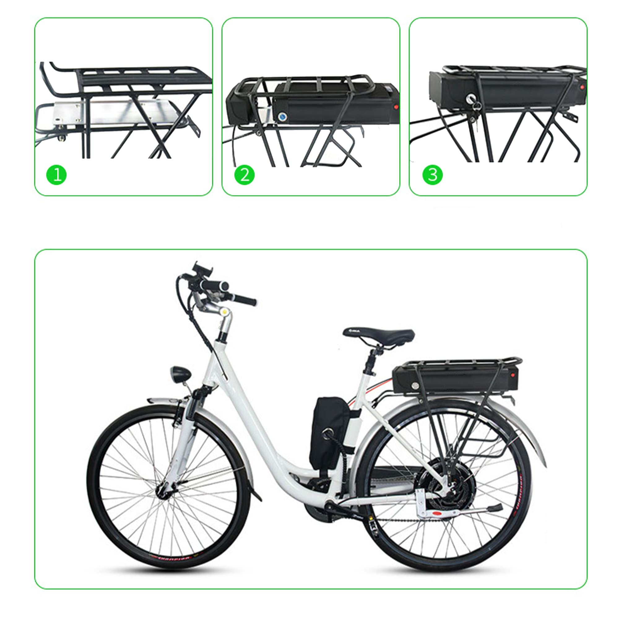 Amazon.co.jp: WILLQ 電動自転車バッテリー 36V 48V 10Ah 12Ah 15Ah