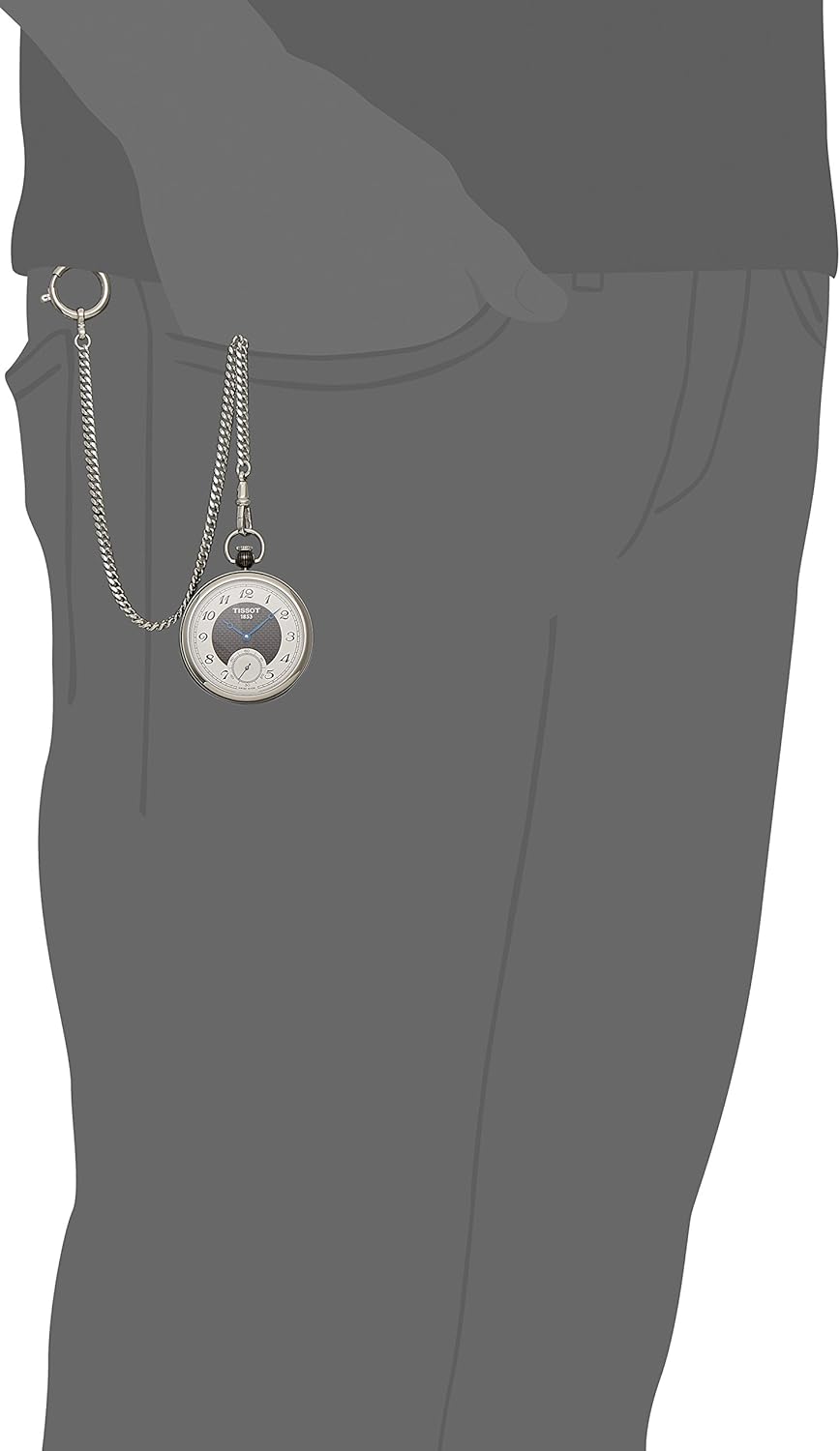 Tissot Bridgeport Lepine Pocket Watch T860.405.29.032.00 : Clothing, Shoes & Jewelry