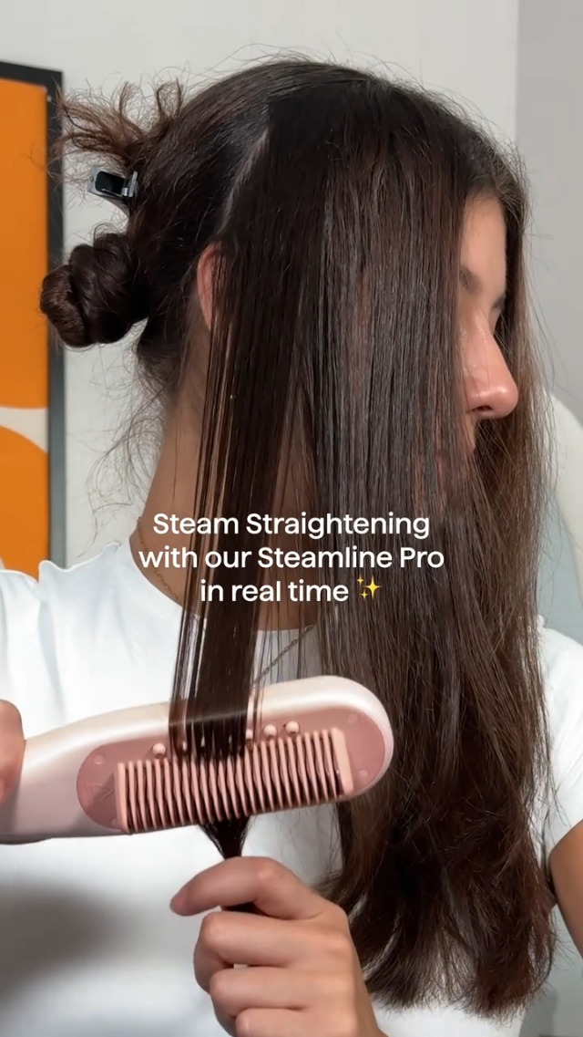 wabytalk スチームラインプロ Amazon.com : Wavytalk Pro Steam Hair Straightener Brush, Steamline