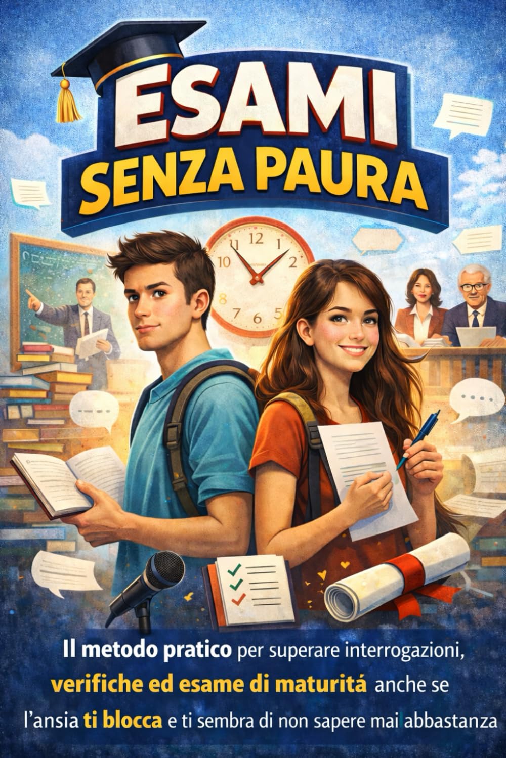 Esami Senza Paura: Il metodo pratico per superare interrogazioni, verifiche ed esame di maturità anche se l’ansia ti blocca e ti sembra di non sapere mai abbastanza
