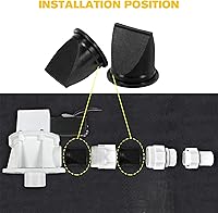 Vista 5 de BASIKER 385310076 Kit de válvula de pico de pato, compatible con generadores de vacío Dometic Sealand compatible con bombas serie S, T, J, VHT, VG