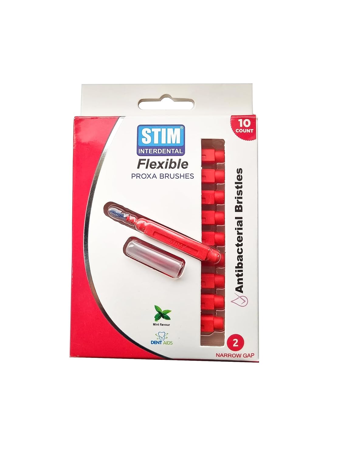 Buy STIM Interdental Flexible Interdental Brush 10 Brushes ISO